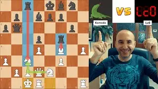 Sacrifica Dos Torres una Tras Otra!  Komodo vs  LC0 | Ordenadores de Ajedrez