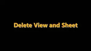 WSP Revit Addin - Delete View and Sheet