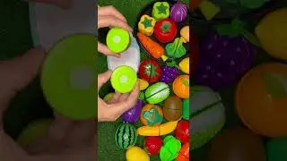 Fruit 🥝kiwi 🍅tomato cutting ASMR satisfying vegetable #fruit #cutting #toys #asmr #satisfying #kiwi