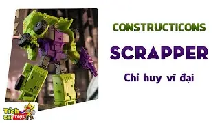 Review Đồ Chơi: Scrapper - Micro Cosmos MC-02 Riki-Oh - Transformers | T&iacute;ch Chi Toys