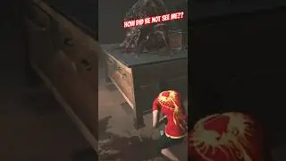 Luckiest DBD chase &hellip;You won&rsquo;t believe how I escaped| Feng Min v. Trapper (2022) #shorts #dbd #viral