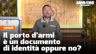 Il porto d'armi è un documento di identità oppure no? - Armi e Tiro Academy