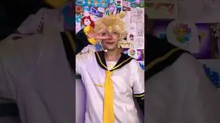 #fypシ #anime #cosplay #lenkagamine #vocaloid