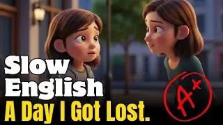 A Day I Got Lost 😰 | Learn English by Listening & Repeating (A1)