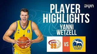 😤Yanni Wetzell (19 points) Highlights vs. NINERS Chemnitz | easyCredit BBL | Dyn Basketball