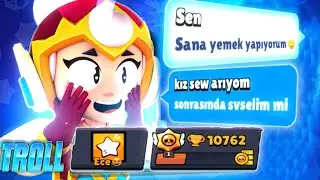 KIZ KILIĞINDA D&Uuml;NYANIN EN İYİ TROLL 🤑 BRAWL STARS KIZ KILIĞINDA TROLL