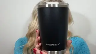 20oz Insulated Tumbler   Coffee Cup With Splash Resistant Detachable Slider Lid, Double Wall Stainle