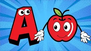ABC phonics with two words | Learn Shapes with 5 little Shapes Jumping on the Bed Kids songs