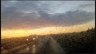 Paysage normand 9 novembre 2020. t&ocirc;t le matin tr&egrave;s sombre et brumeux &rarr; ensoleill&eacute; (pont de Brotonne)