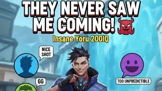 THEY NEVER SAW ME COMING! 👺 | Insane Yoru 200IQ Outplays (Highlights) @valorant 