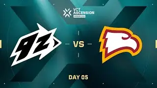 9ZG vs WU - VCT Ascension Americas - Swiss Day 05 - Map 2