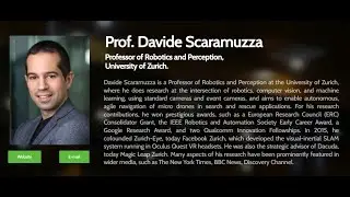 ICRoM 2021, Keynote Speech 2 | Autonomous, Agile Micro Drones: Perception, Learning, and Control