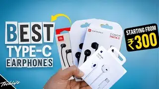 Top 3 Best Wired Type-C Earphones Under ₹300 🎧 Clear Sound & Durable Design | Best Budget Picks 2025