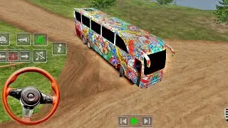 Coach Bus Simulator India Off-road Driving Bus Game | New Update 2025 Full Gameplay Video Part #117 