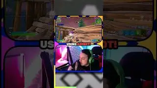 streamer get caught using aimbot in fortnite season 3 #fortnite #shorts #fortnitelive
