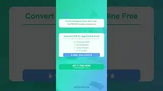 I Found The BEST Free PDF Converter Tool! (No Signup) #Shorts