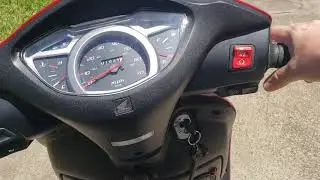 Custom 2010 Honda Elite 110 walk around SOLD 200w stereo 78mph