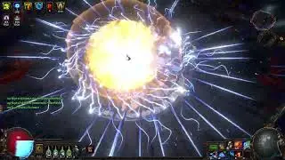POE 3.23 Ascendent Int stacker Kinetic bolt of Fragmentation Cortex Uber Boss