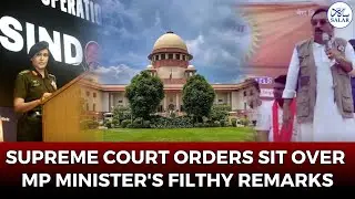 SC Slams MP Minister Over Remarks Against Army Colonel, Orders SIT Probe