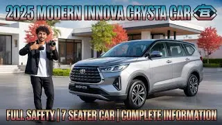 Innova Crysta 2025 &ndash; Full Review | Best Family Car in India| full safety|price in india|mileage?