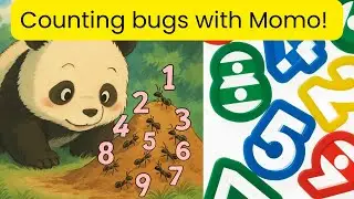 Learn numbers 1-20 and count with an adorable panda named Momo!