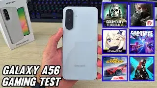 GALAXY A56 5G TESTE EM JOGOS PESADOS!