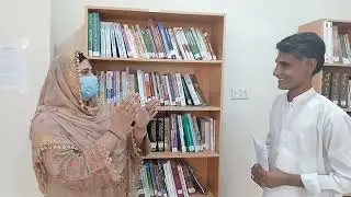 E Library Incharaj Lady Books Room Says People's Of City Please Donate Books If You Have These Asset