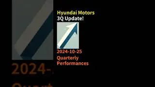 Hyundai 3Q Performance Update! Is It Still Doing Well?