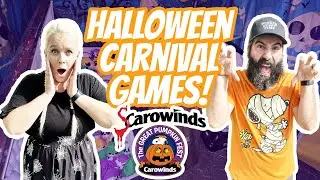 Halloween Carnival Games and Scary Good Fun at Carowinds!