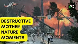 Scary Mother Nature Moments Caught On Camera 2024 I Natural Disasters...