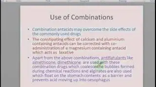 Combination antacids-PPT video
