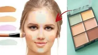 How to make concealer and corrector at home   || home made concealer || life of fatima