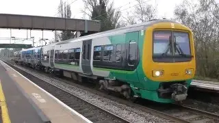 London Midland EMU Class 323 323221 @ Marston Green | 12/04/2016