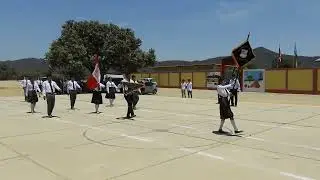 GANADOR DESFILE ESCOLAR DE ESCOLTAS RURAL. Primer puesto: I.E.  Jesús de Nazareth del Nuevo Porvenir