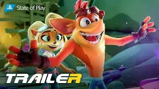 Crash Bandicoot 4 It&rsquo;s About Time | PlayStation 5 трейлер | State of Play 02/2021