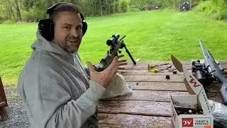 Ruger American Ranch 5.56 - unbox and groups