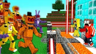 1000 FNAF vs The Most Secure House in Minecraft