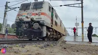 Great Acceleration! Shown By Mumbai Csmt Rajdhani | RailfanRubal