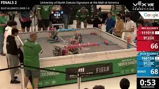Mall of America : UND - Final #1-2 - 11101B & 9123X vs 16610A & 9123C - Auton + Driver