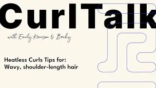 ⭐️ 1x1 RobeCurls CurlTalk with Becky - Curl anytime, anywhere on wavy hair that won&rsquo;t hold a curl