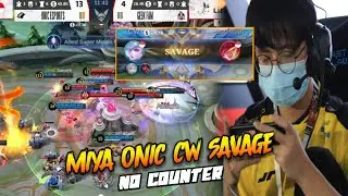 MIYA CW SAVAGE, ONCE AGAIN MIYA OUT AT MPL ID 🤯, ONIC VS GEEK FAM