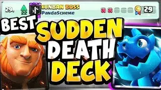 TOP 30, 29 WINS LIVE SUDDEN DEATH TOURNAMENT GAMEPLAY! - CLASH ROYALE