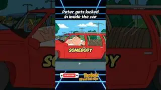 Family guy Peter locked in car #familyguy #stupid #keys #lock #help #season #4 #moments #iq #fyp