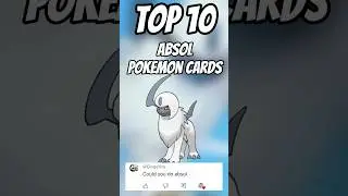 Top 10 most valuable Absol Pokemon cards #pokemon #pokemoncards #top10 #pokemontcg #absol #shorts