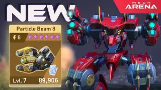 NEW PARTICLE Beam 8 on Tengu and INGRID! | Mech Arena