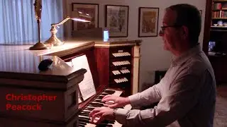 Christopher Peacock on the Aeolian organ at Rosario Resort on Orcas
