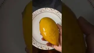 Mango pur&eacute;e juice try this trick for tasty and thick juice❤️🫰 #fruitshake #diml #ytshorts#yt #mango