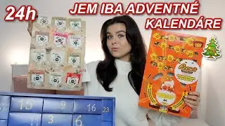 24 HODÍN JEM IBA ADVENTNÉ KALENDÁRE 🎄 | Cristie