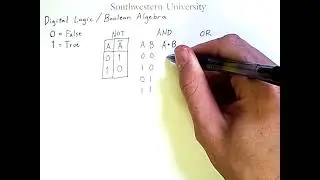 Bolean Algebra |NOT|AND|OR| & |NOR|XOR|OR