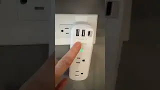 180&deg; Rotating Outlet Extender with USB Ports - Perfect for Awkward Outlets!